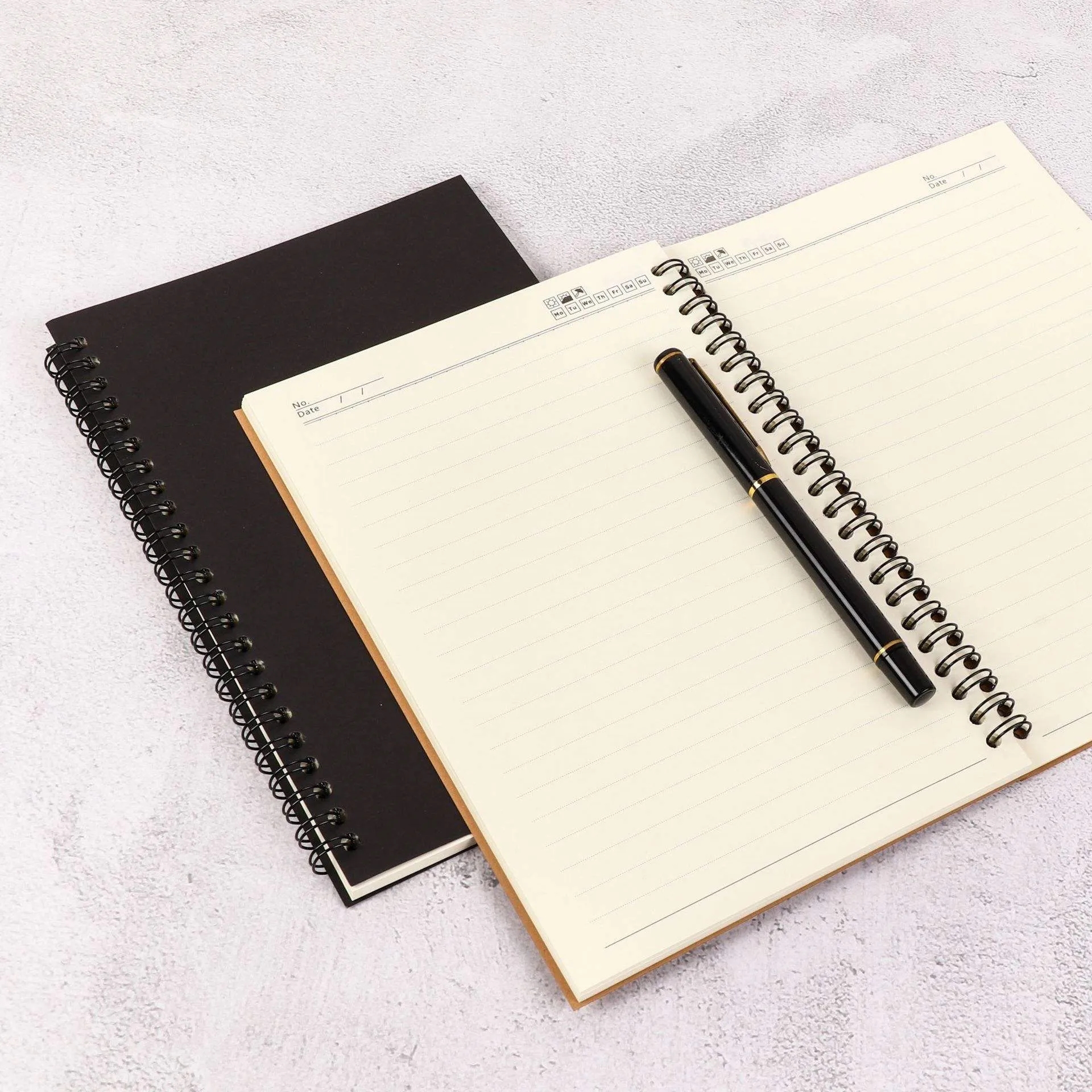 Eco-Friendly Spiral Notebook Multi Color 10