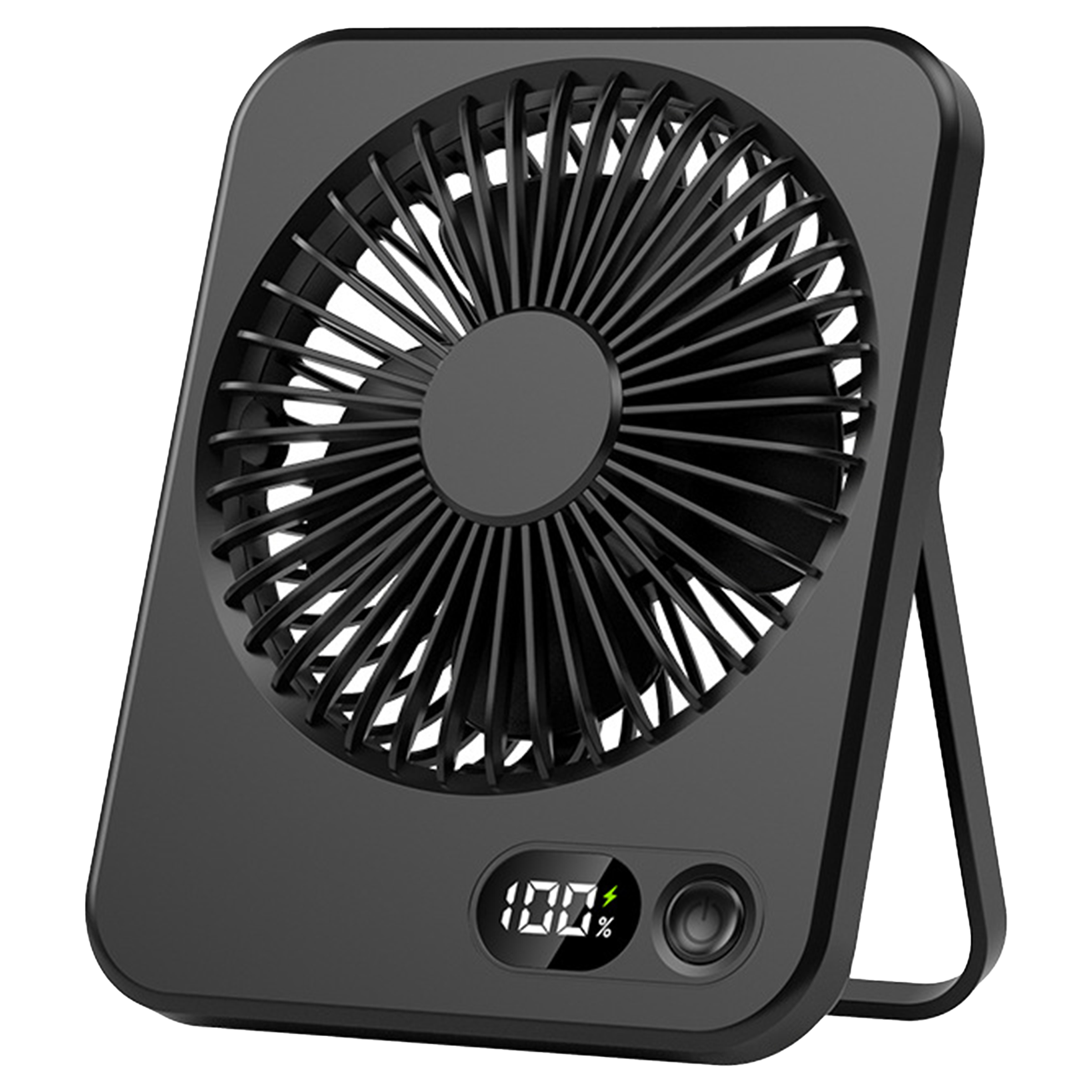 Plastic Ultra Thin Folding Handheld Desktop Fan 10