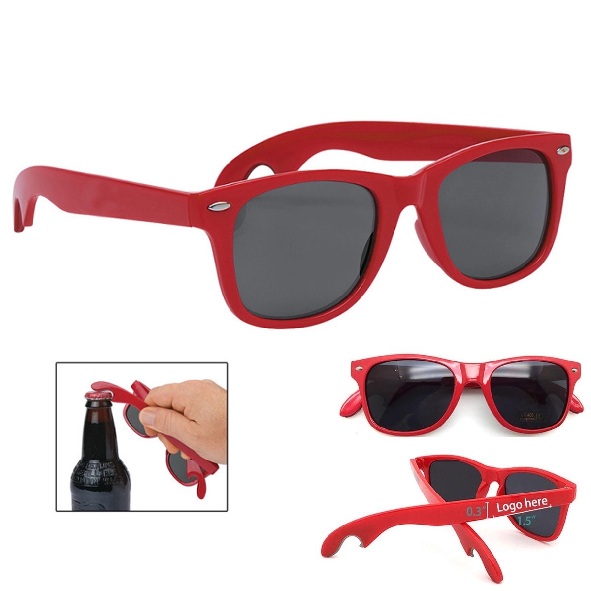 Sunglasses With Bottle Opener