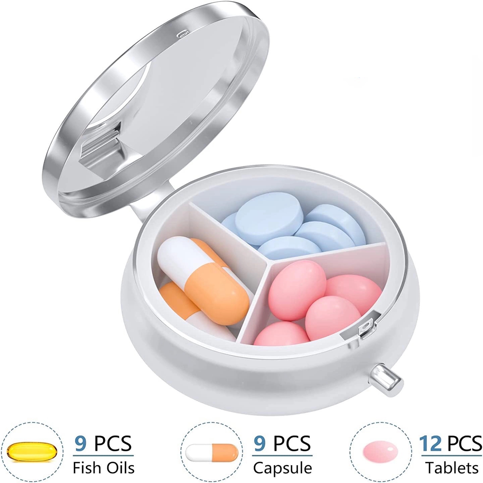 Metal Pill Box for Medicine 7