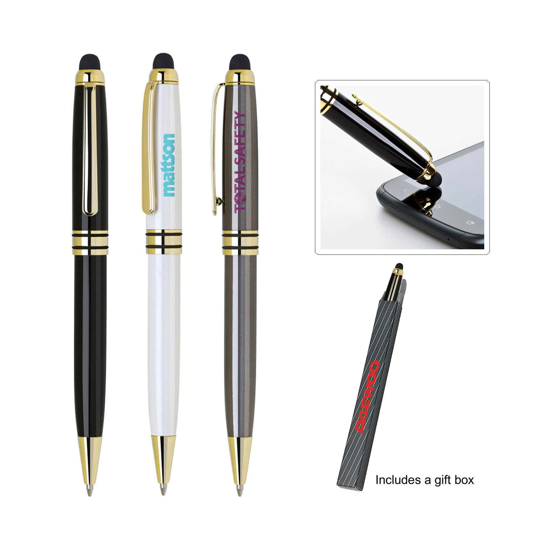Stylus Twist Metal Ballpoint pen 18