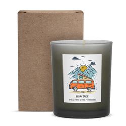 6 oz. Alora Frosted Candle