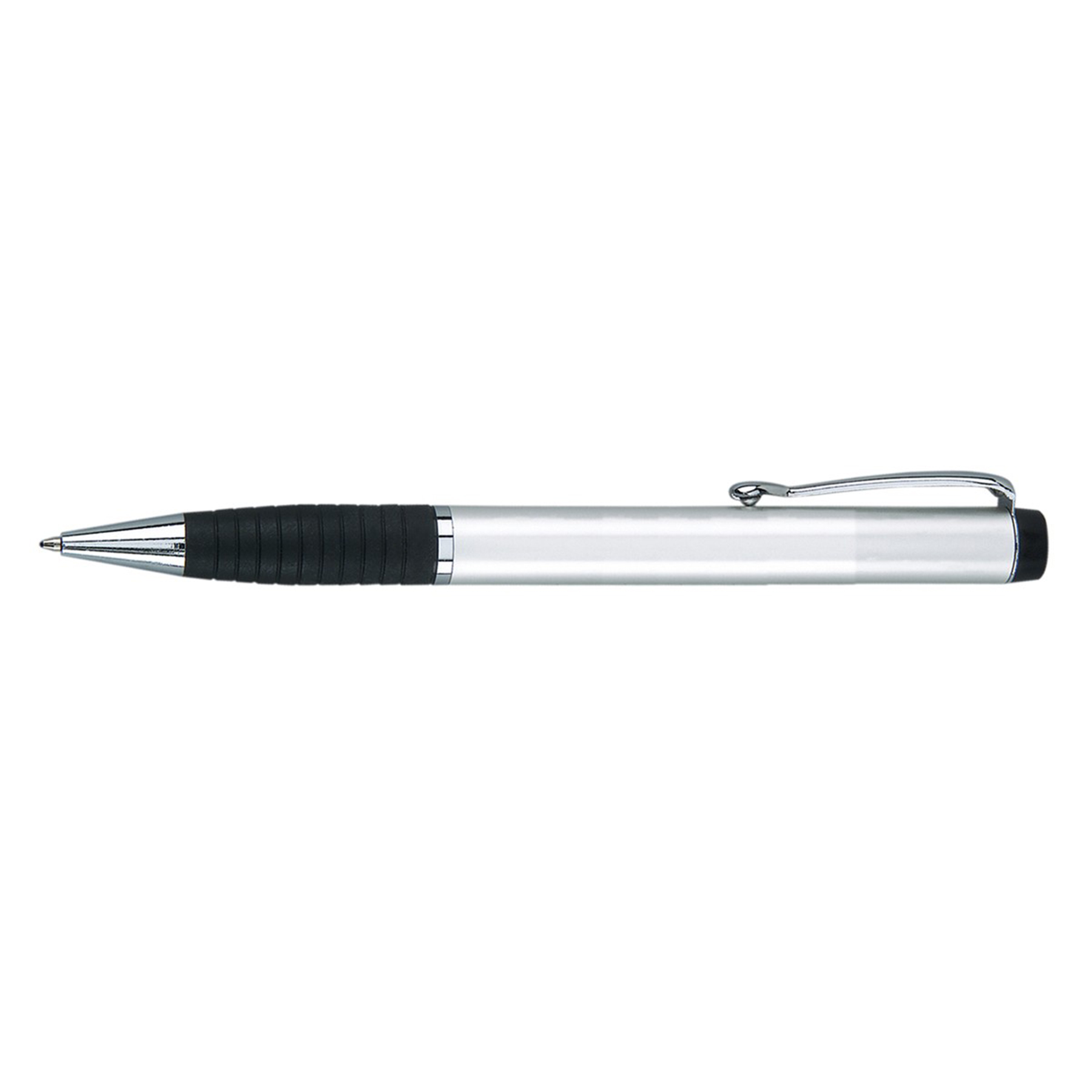 New Coburg Satin Chrome Metal Pen, Ballpoint pen 7