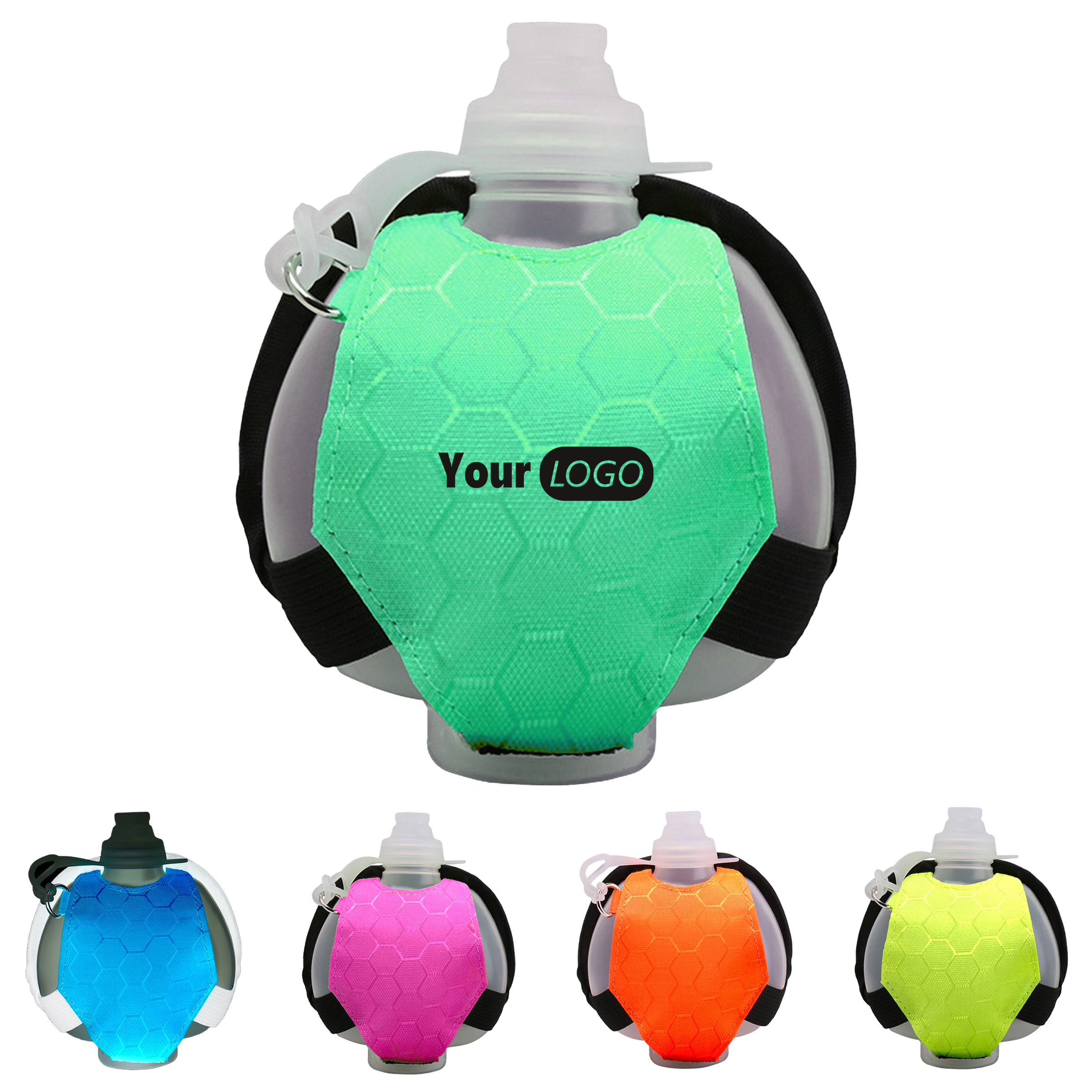 Pp Portable 200Ml Reflective Wristband Bottle ?C Convenient And Safe 6
