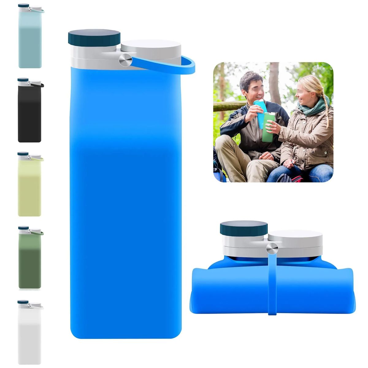 Collapsible Travel Water Bottle