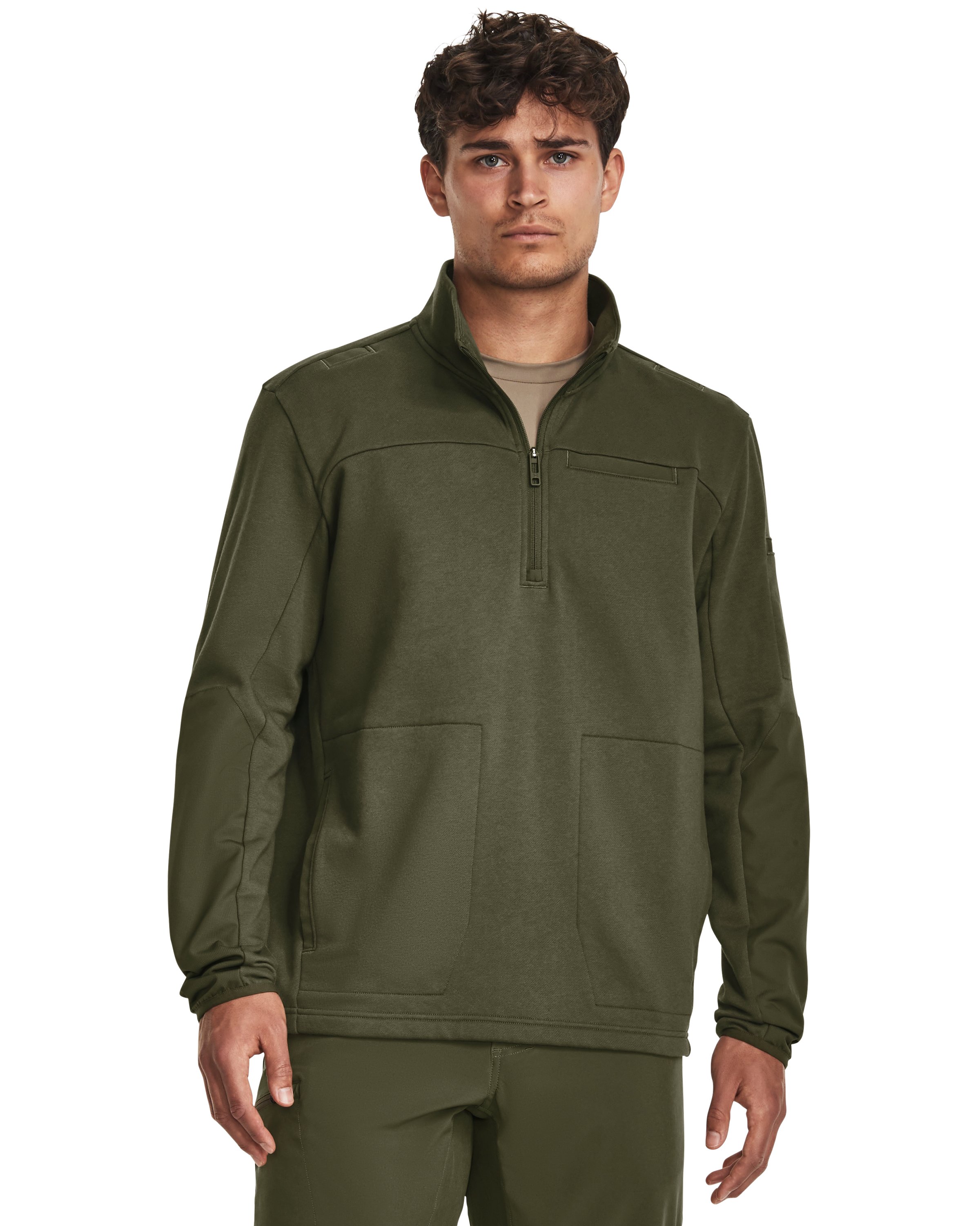 UA Rival Fleece Tactical Men's  Zip 10