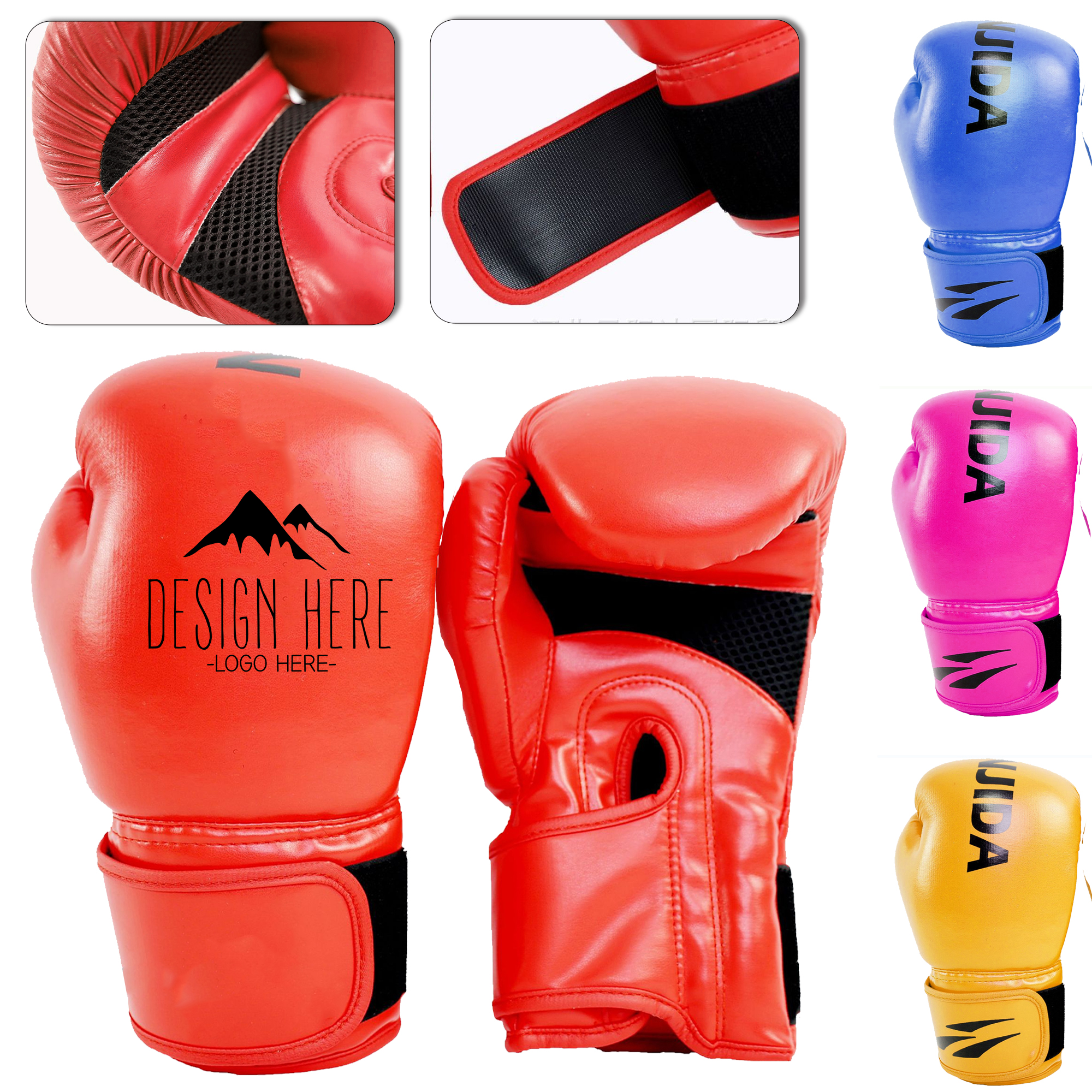 12oz Custom Kickboxing Punching Bag Boxing Gloves 3
