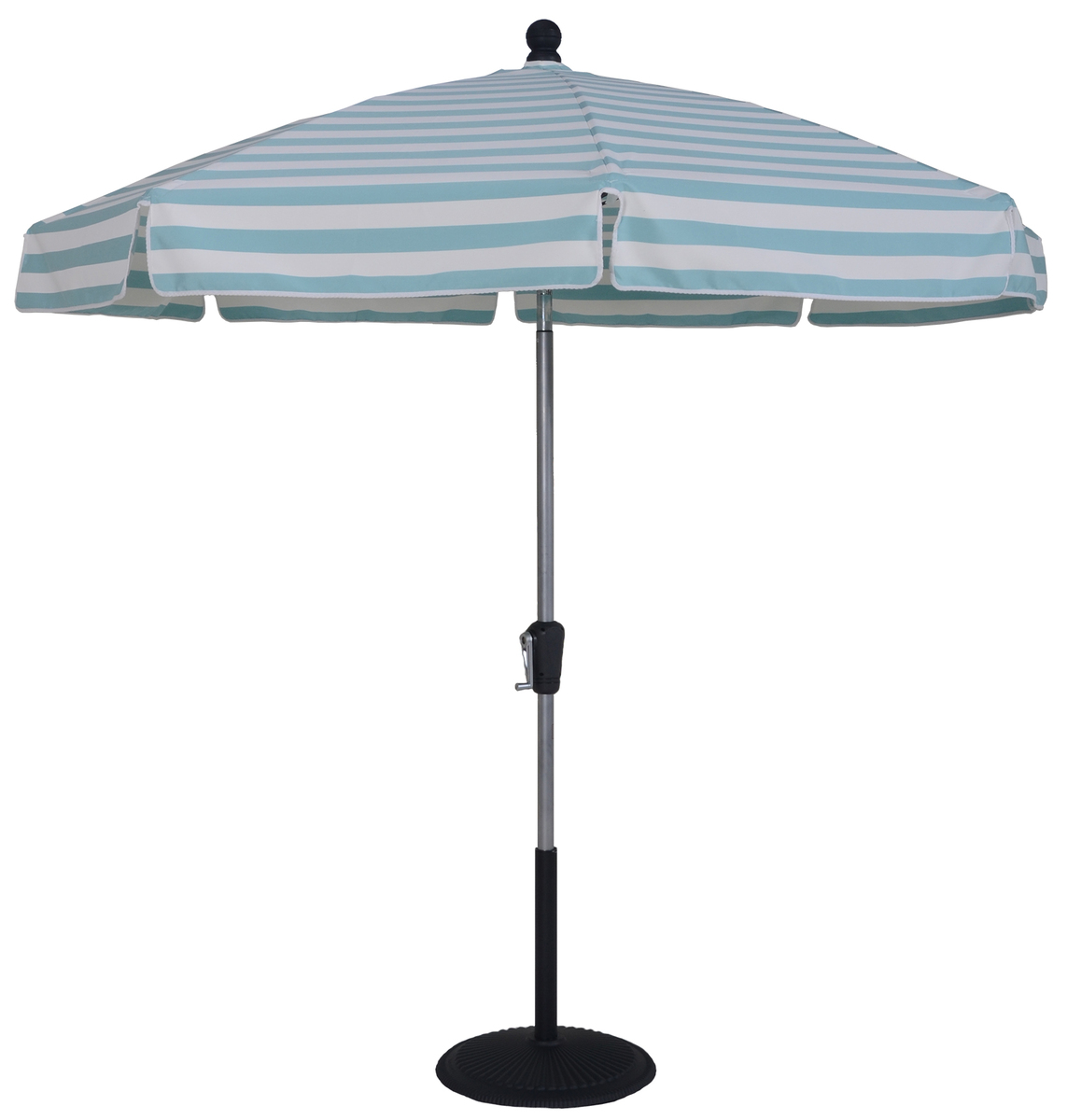 7½ Feet, 8 Panels, Heavy Duty Commercial, Fiberglass, Crank, Fade