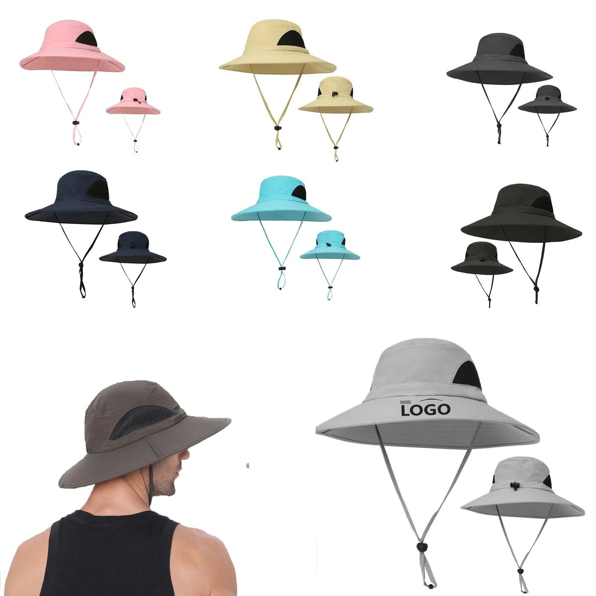 Adjustable Summer Sun Shade Hat