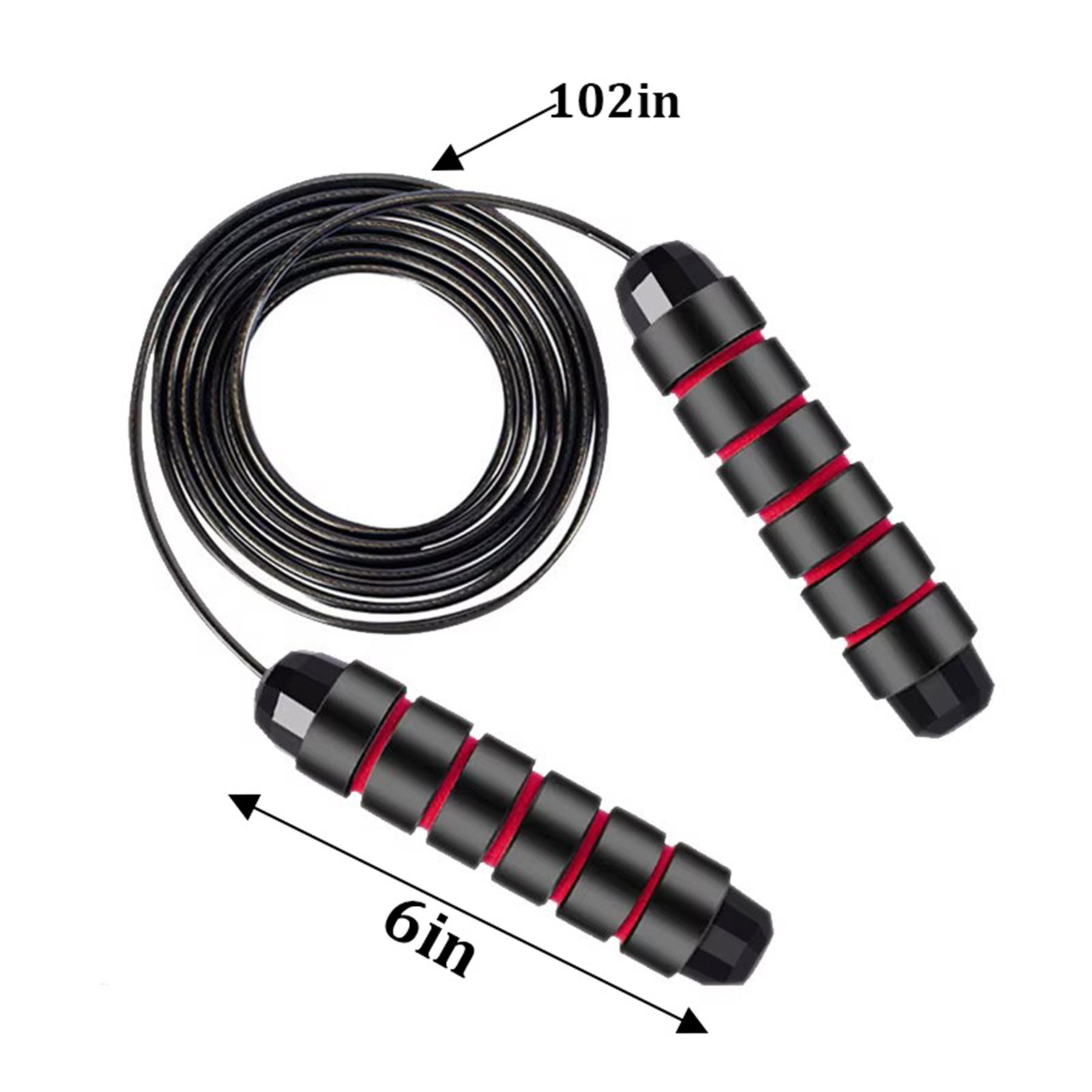 Adjustable Steel Jump Rope 16