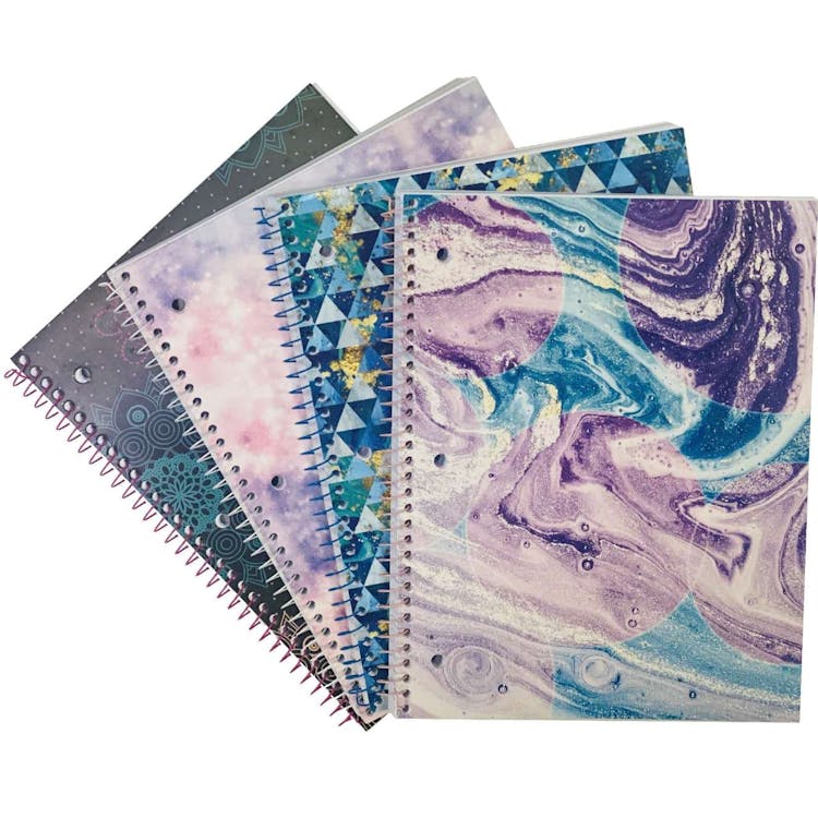 Fresh Prints Notebooks - 4 Designs 1 Subject 3