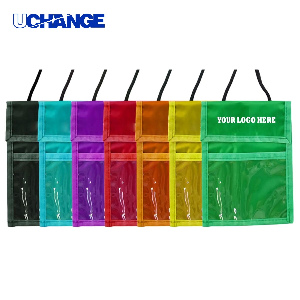 Colorful Exhibition ID Badge Holder Bag