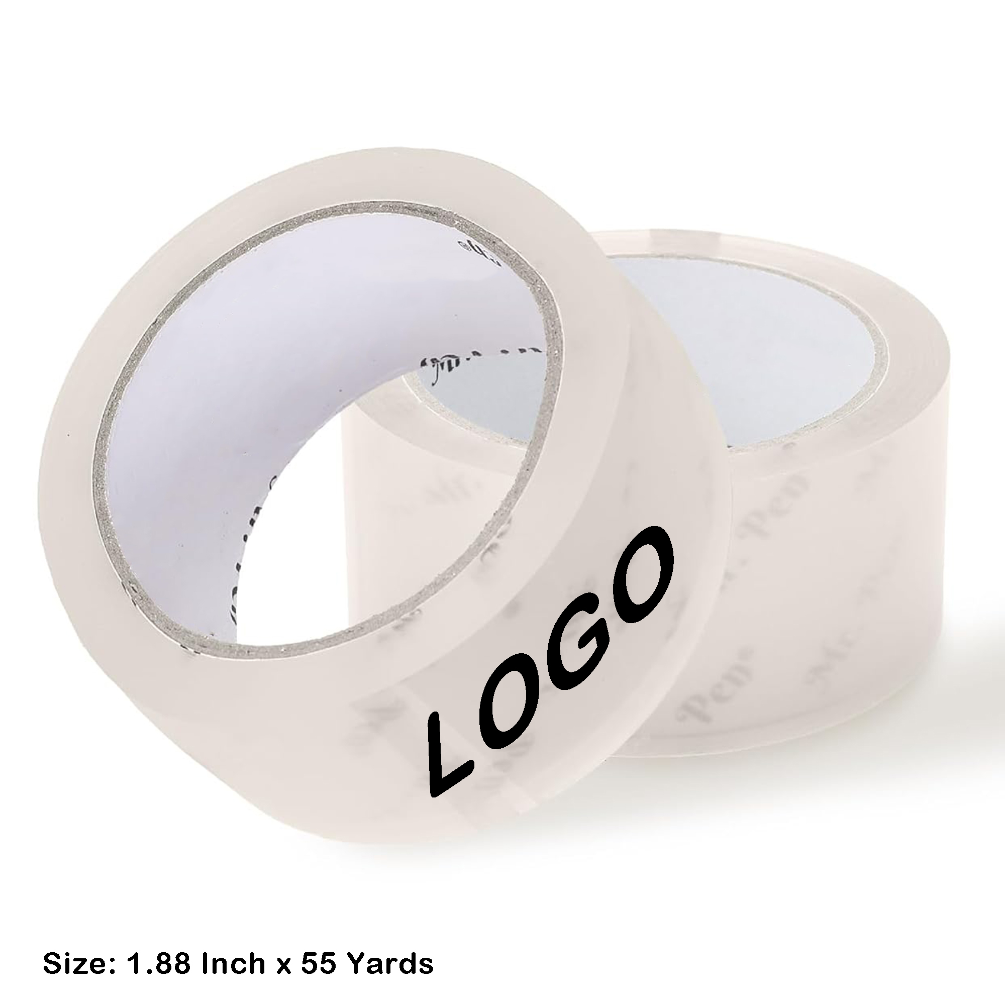 Custom Logo Packing Tape - 1.88 x 55 Yards