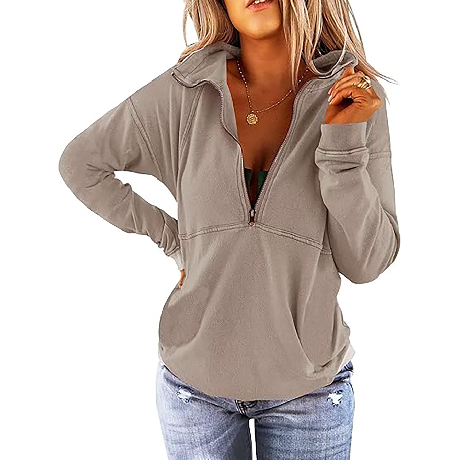 Loose Fit Casual Pullover 47