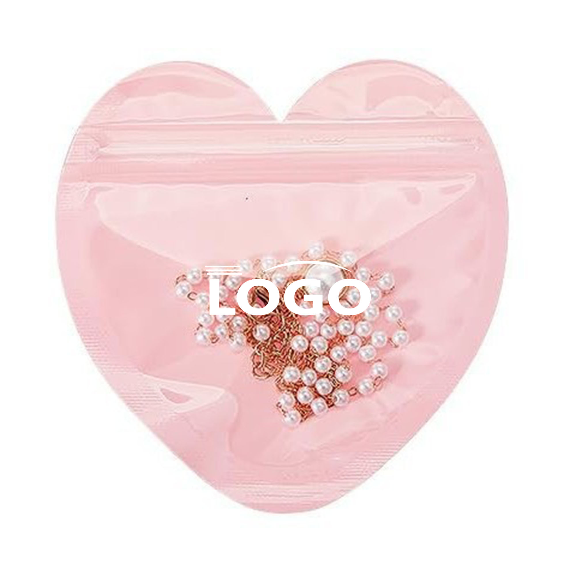 PVC Heart-Shaped Resealable Bags 6