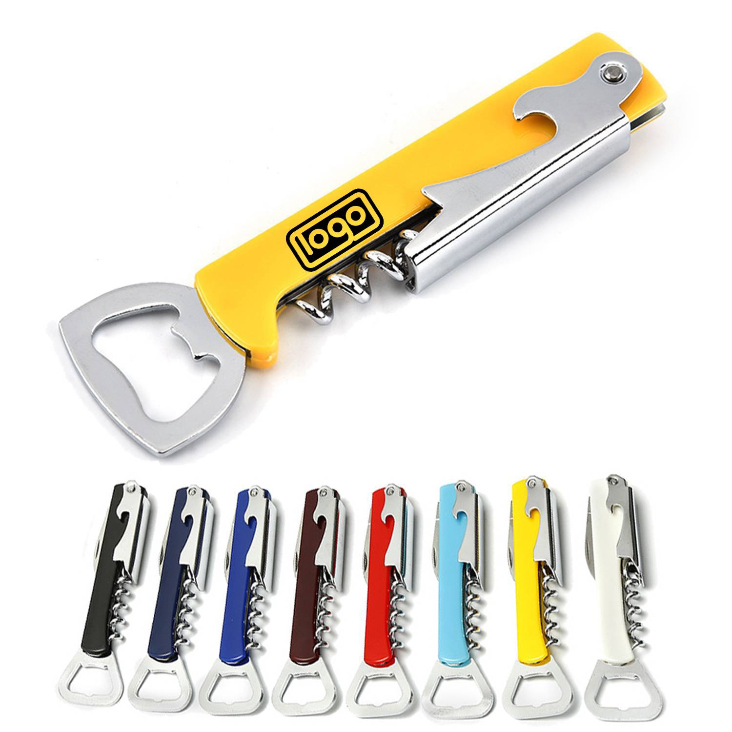 4-In-1 Wine Corkscrew Bottle Opener and Knife