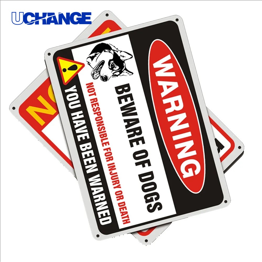 Reflective Aluminum Warning Sign Outdoor Safety Plate