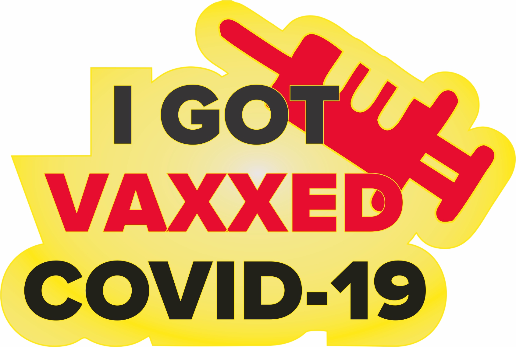 I GOT VAXXED COVID-19 Lapel Pin