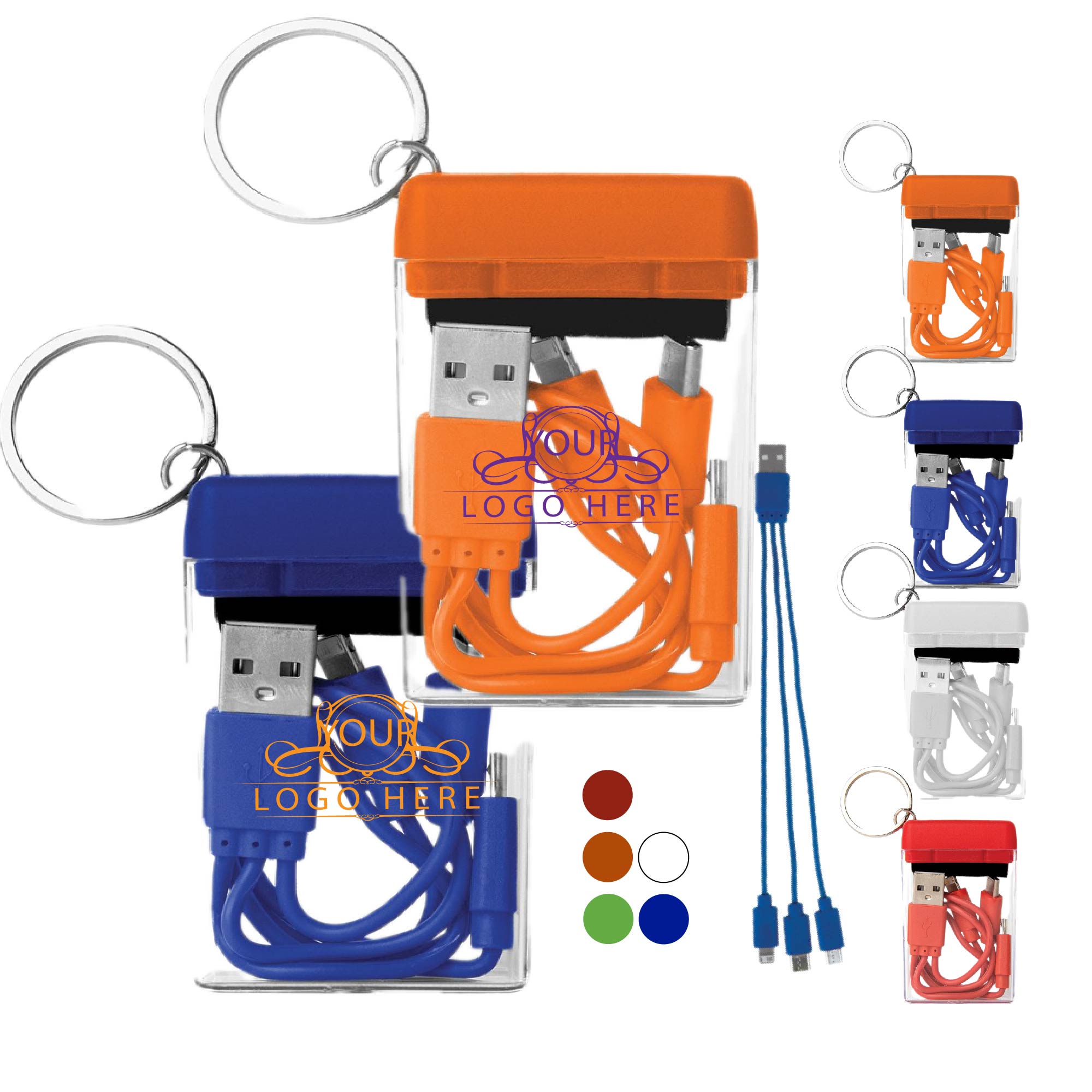 Screen-Cleaning Four-In-One Charging Companion Set
