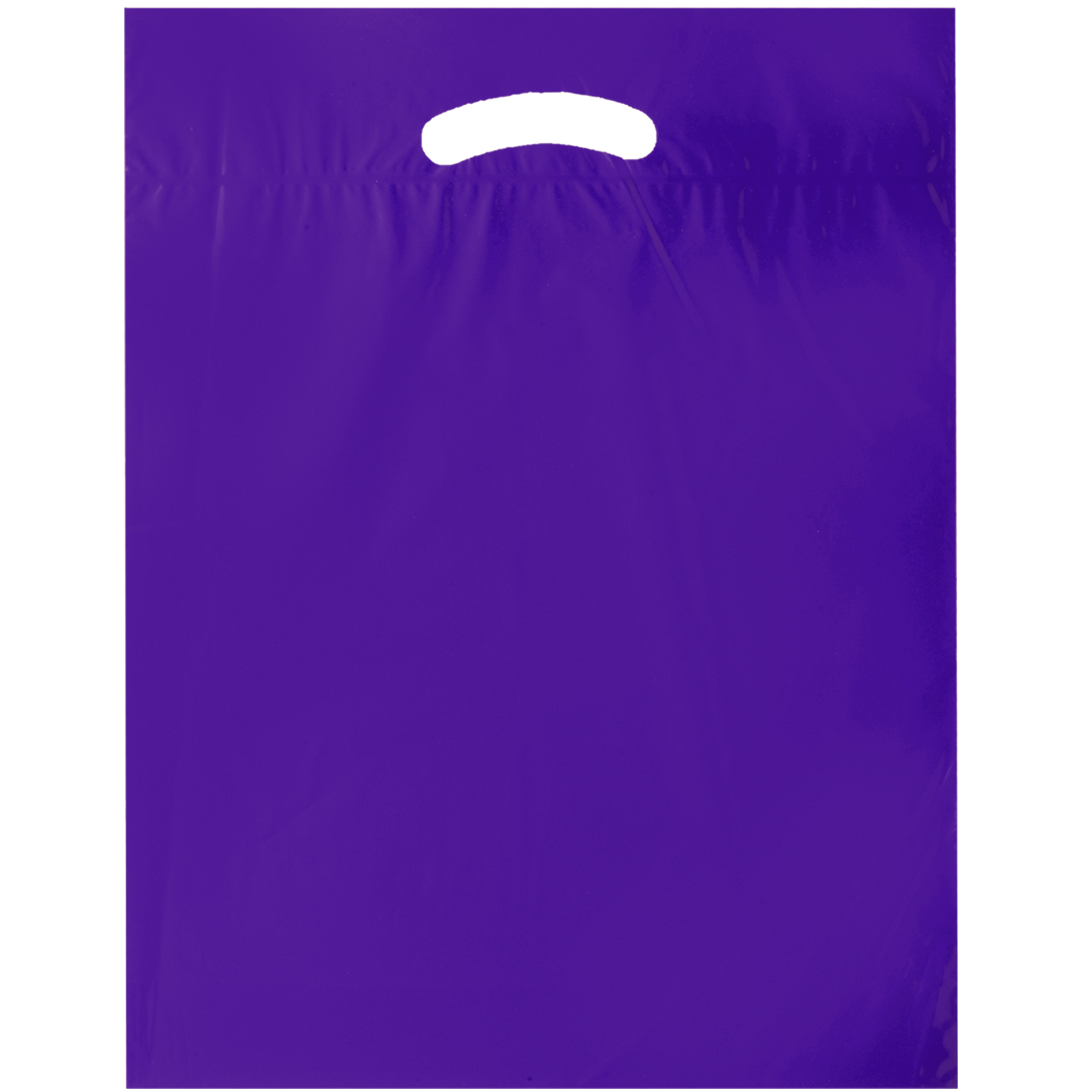 Fold Over Reinforced Die Cut Bag 26