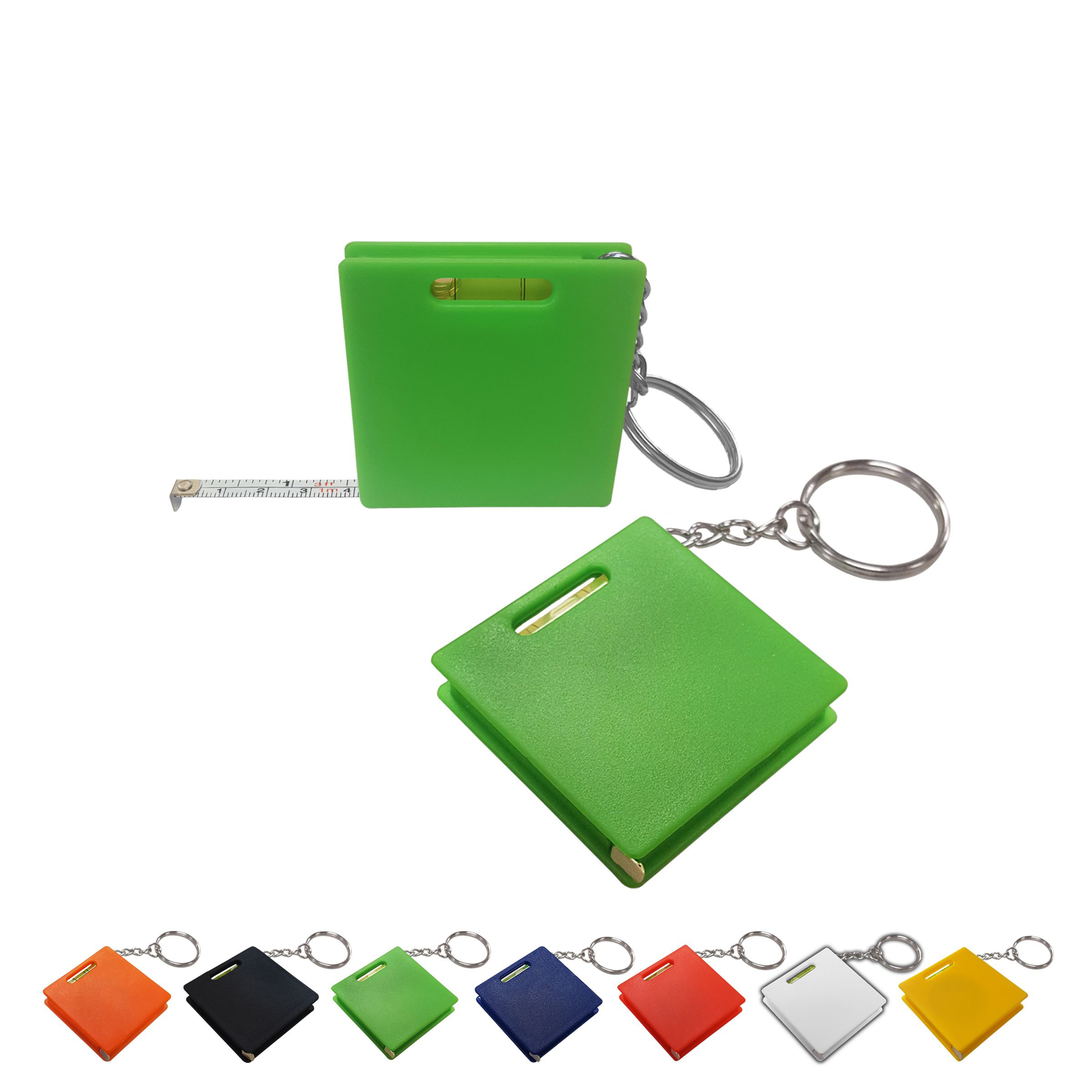 Measuring Tape Keychain With Level - Measures 1 Meter or 39 inches 15