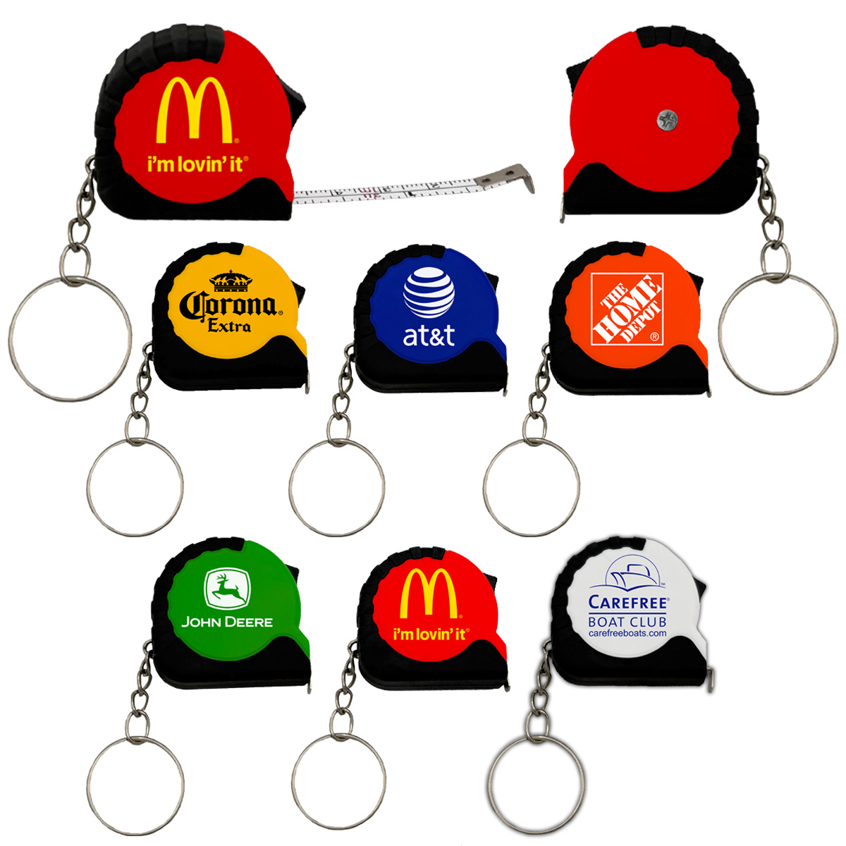 Measuring Tape Keychain