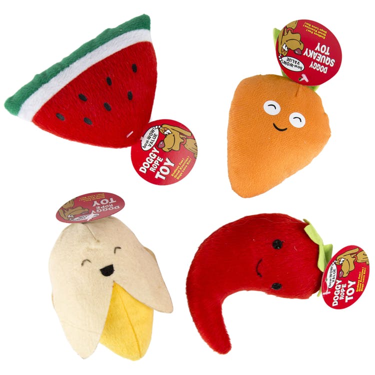 Plush Dog Toys - Assorted Styles 5" 3