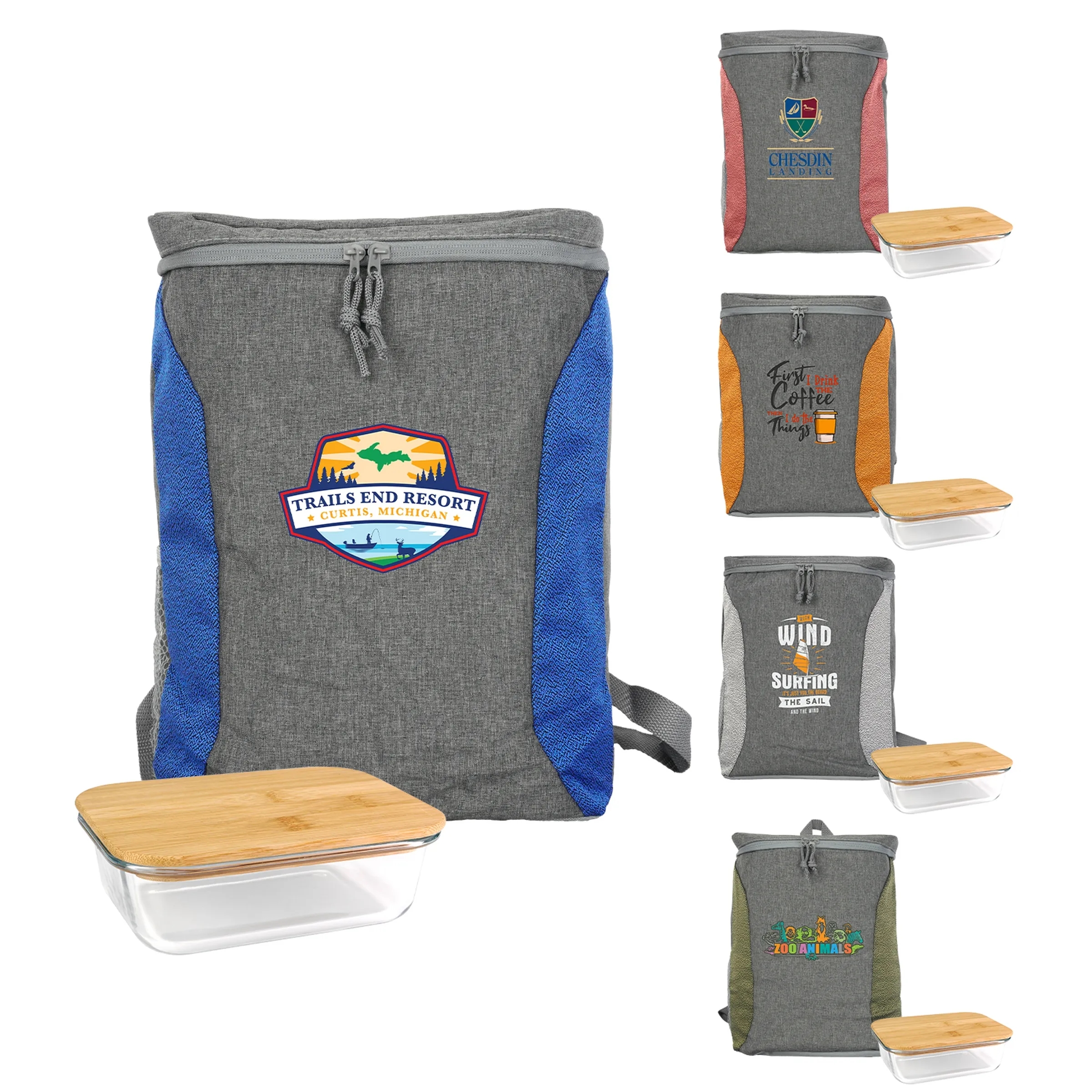 Speck Boomerang Bamboo Lunch Set 3