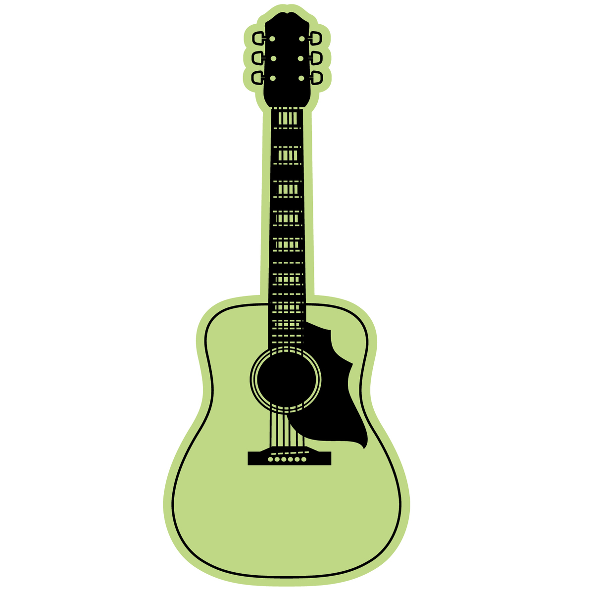Foam Guitar GUI301 A Design Line