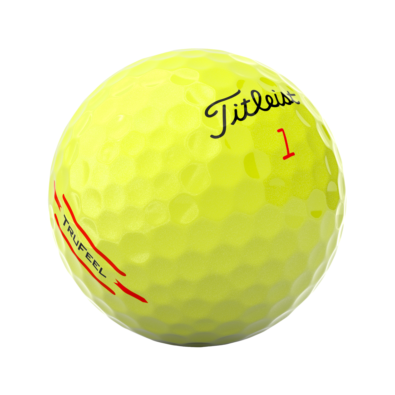 Titleist TruFeel Yellow Golf Balls 16