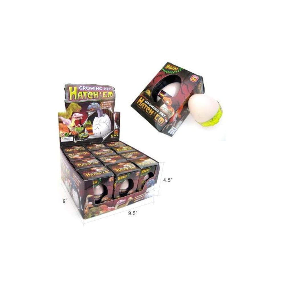 Hatch 'Em Pet Eggs Assorted Dinosaurs 2