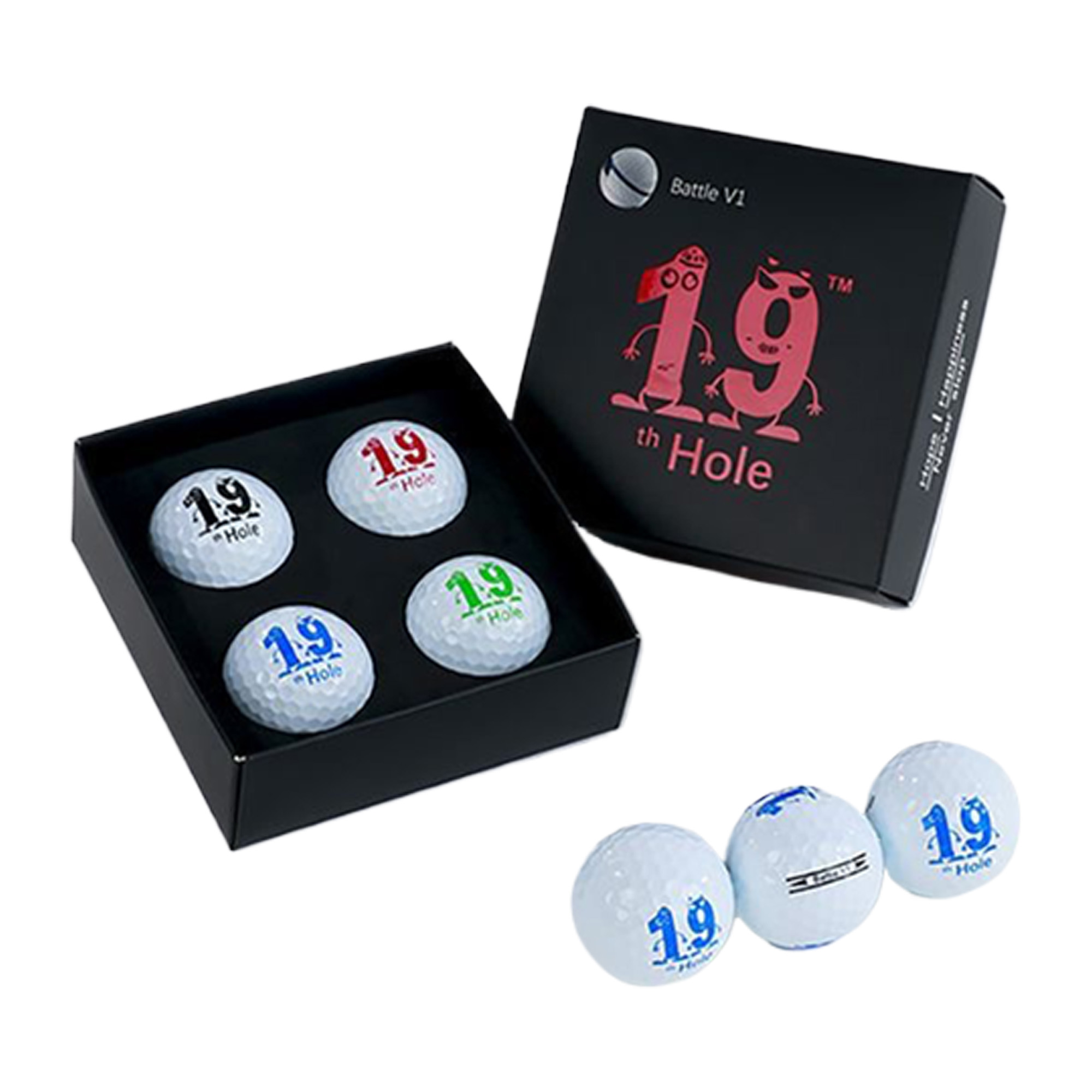 Custom Golf Balls with Logo - 1.7"x1.7" 3