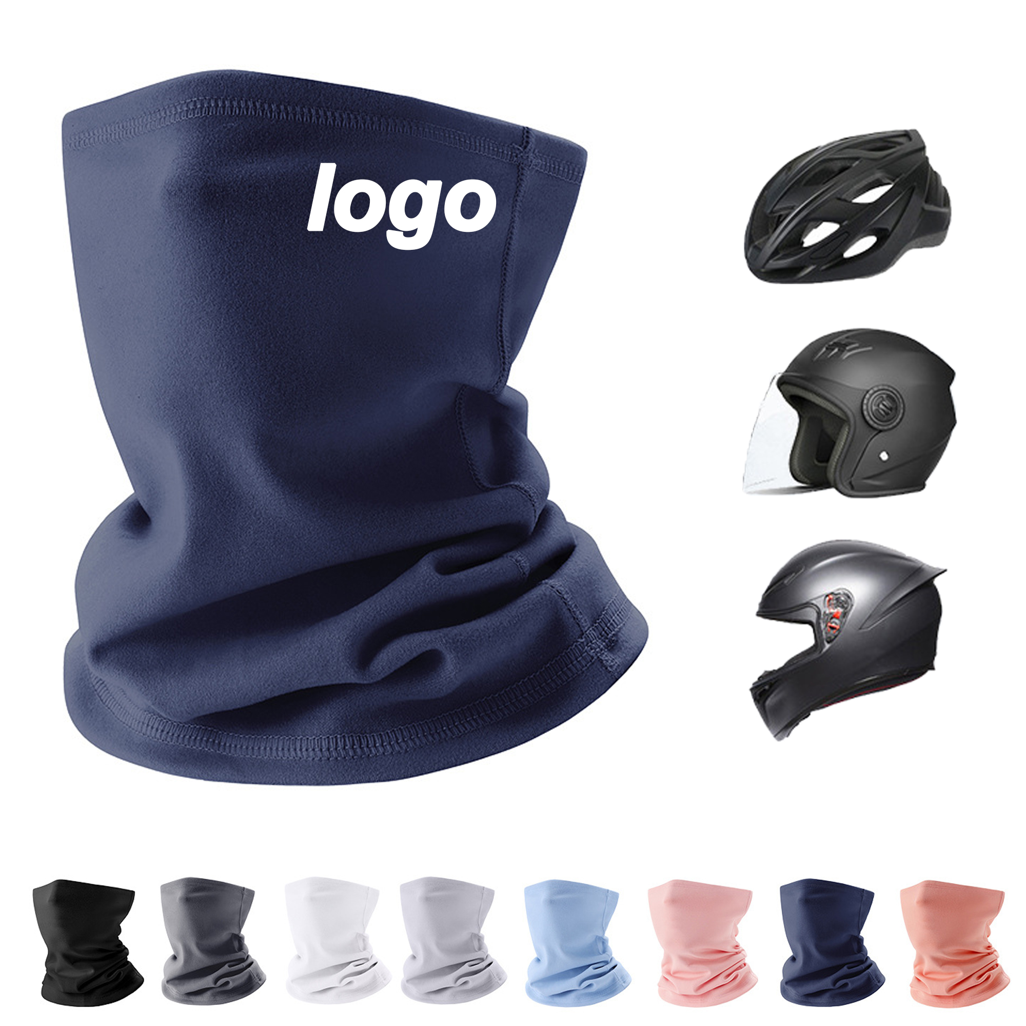 Winter Fleece Neck Gaiter Cold Weather Scarf 5