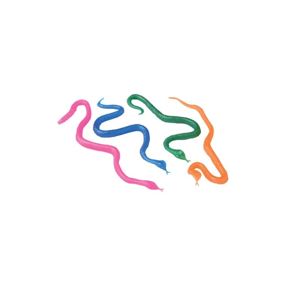 Stretchy Toy Snakes - Assorted 3