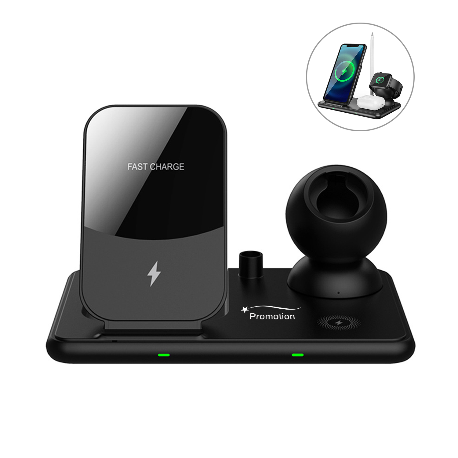 4-In-1 Wireless Desk Charger