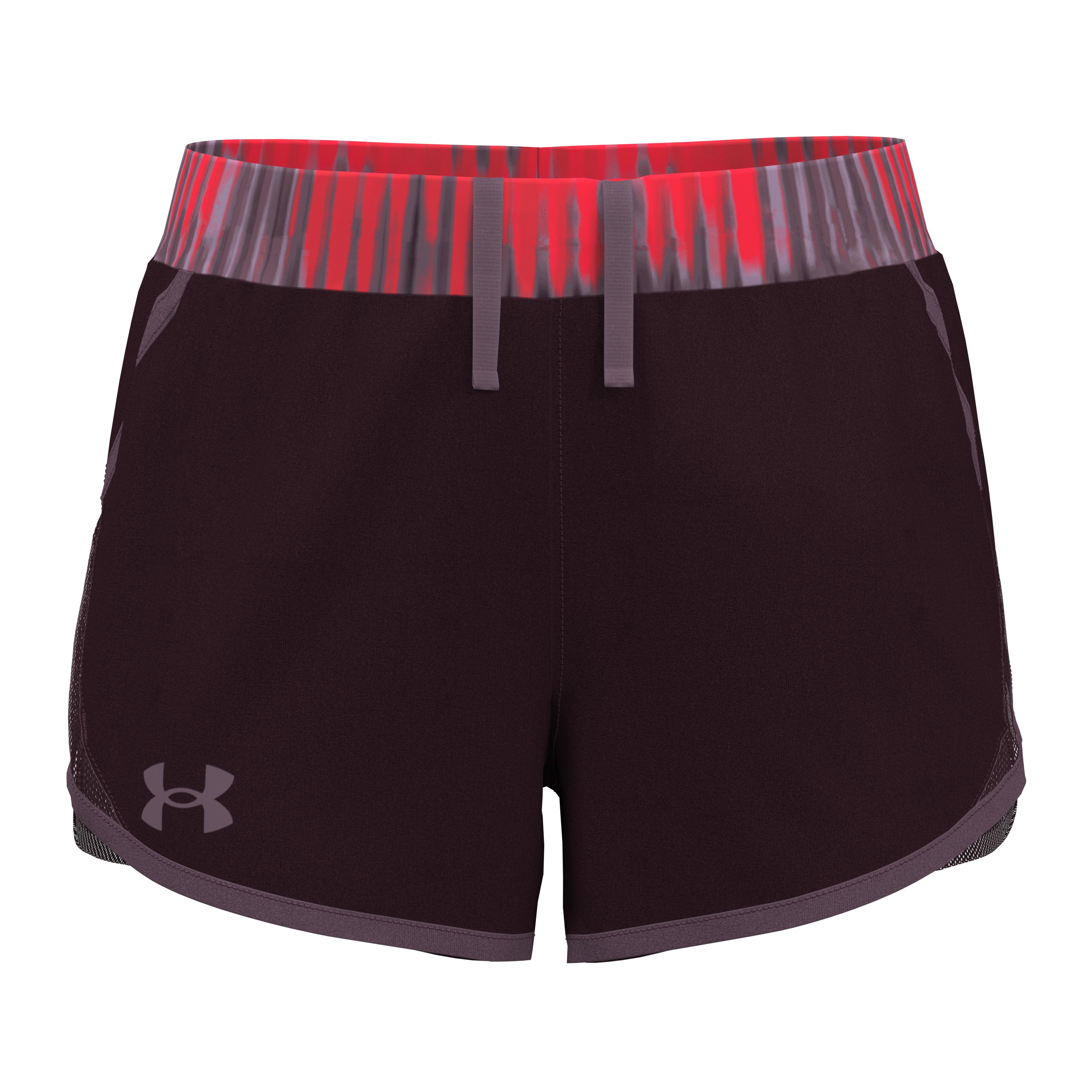 UA Fly-By Printed Girls' Shorts 28