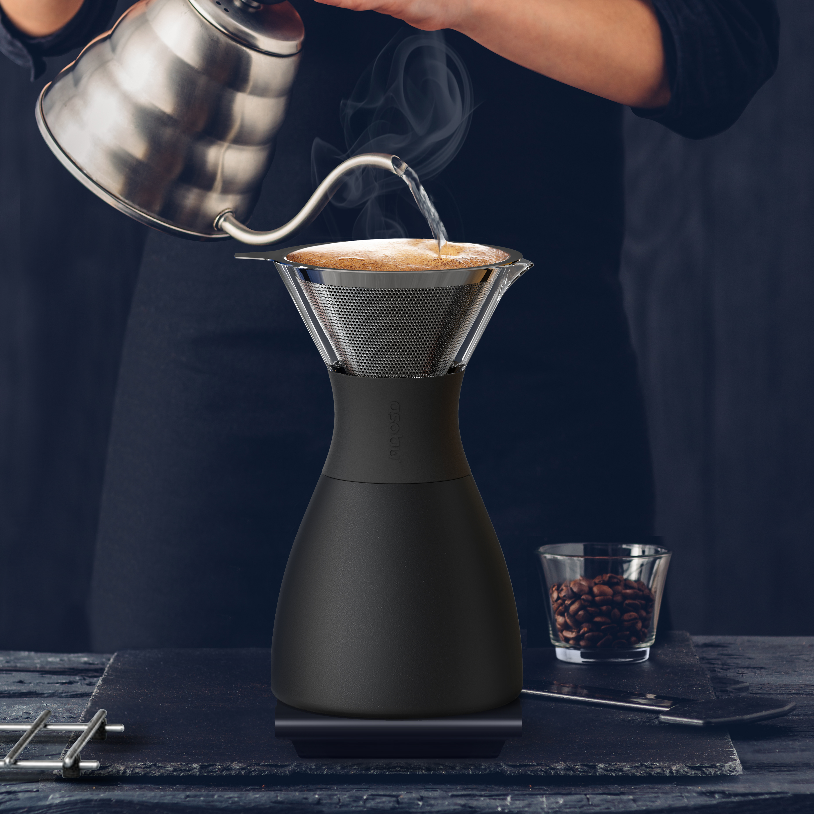 Asobu 40 Oz. Pourover Insulated Coffee Maker 67