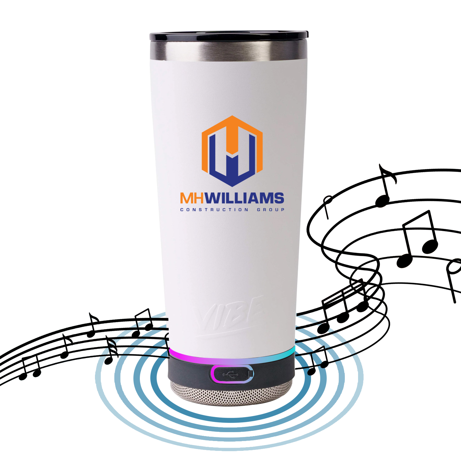 Vibe 18oz Speaker Tumbler 1