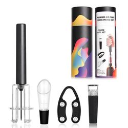 4-in-1 Air Pump Wine Opener Set