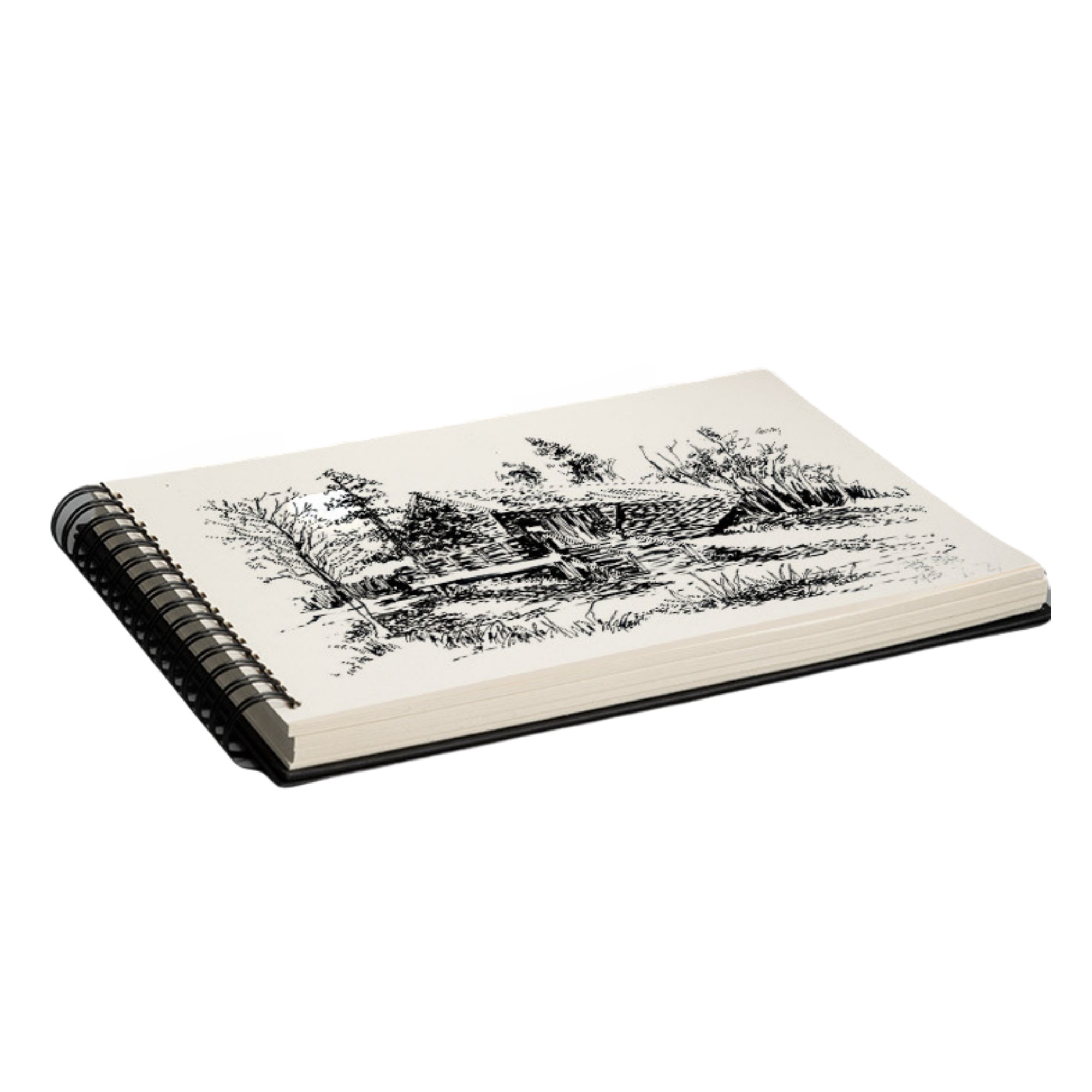 16K 60Page Blank Spiral Notebook 6