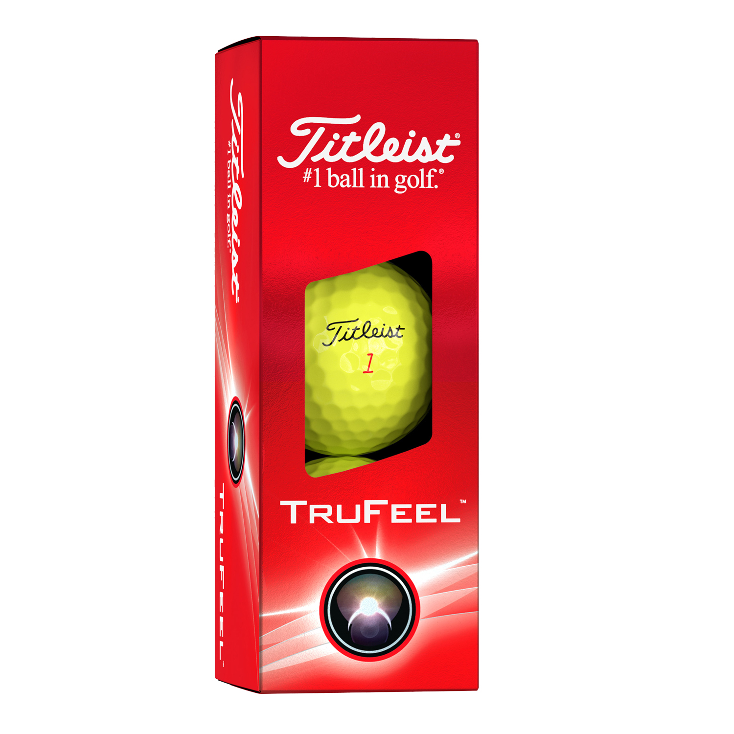 Titleist TruFeel Yellow Golf Balls 15
