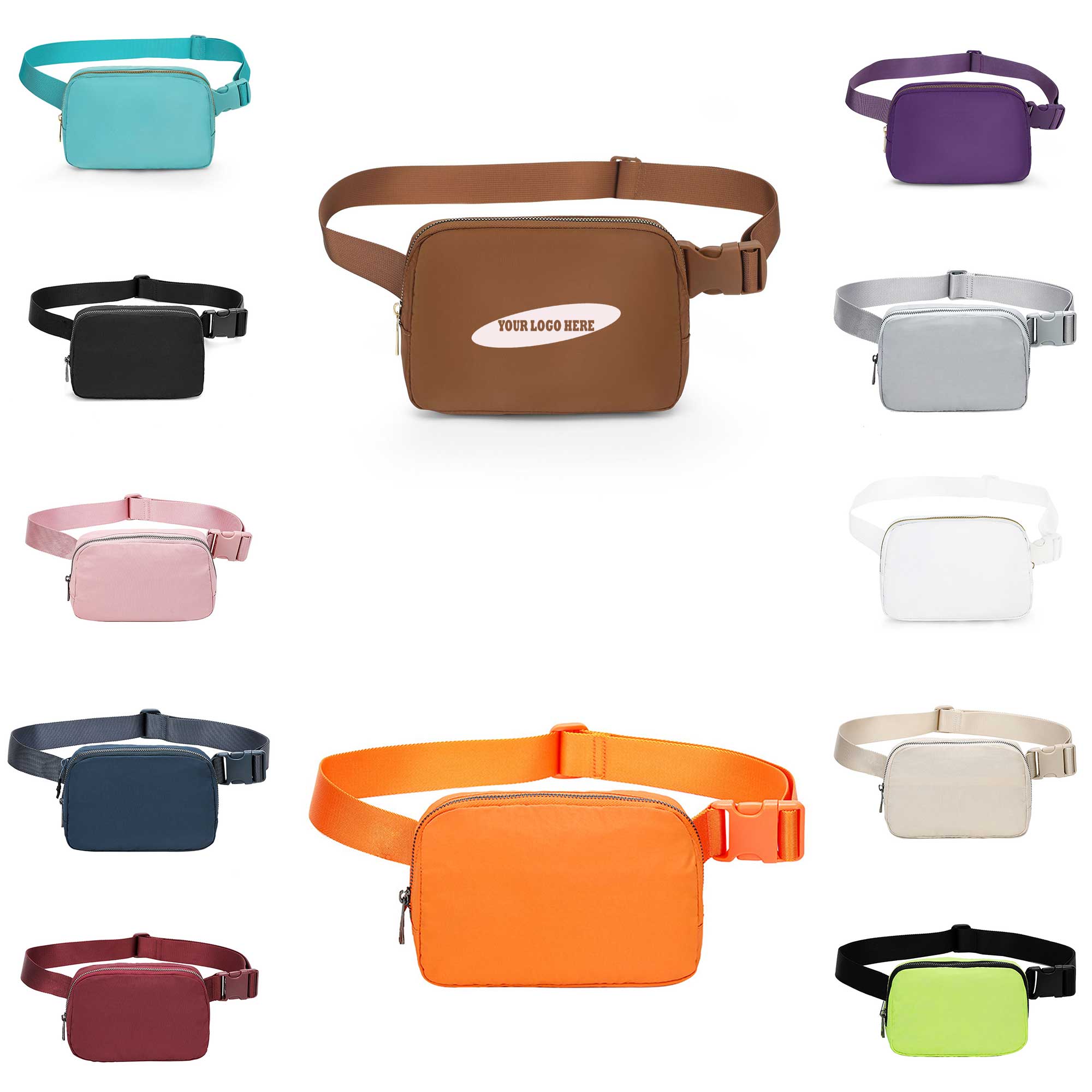 Mini Black Fanny Pack 2