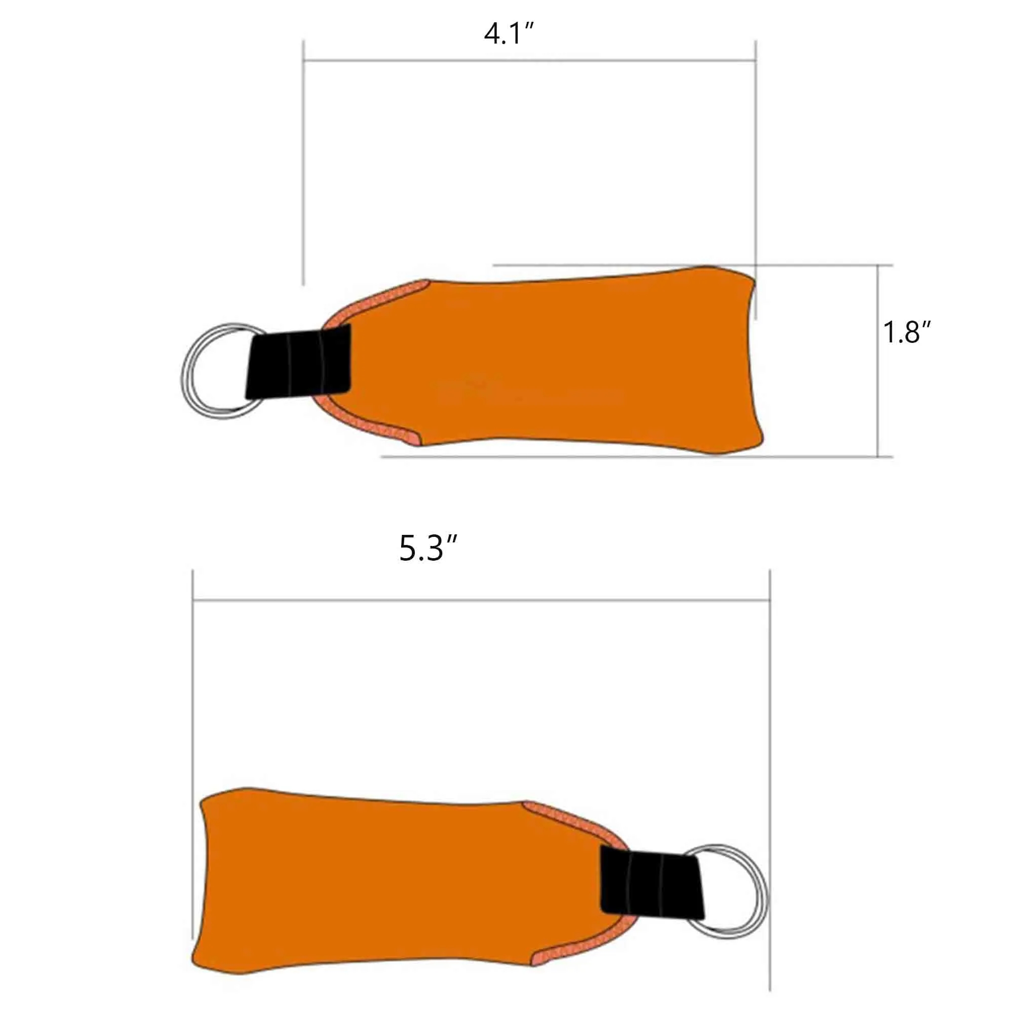 Floating Boat Keyring 9