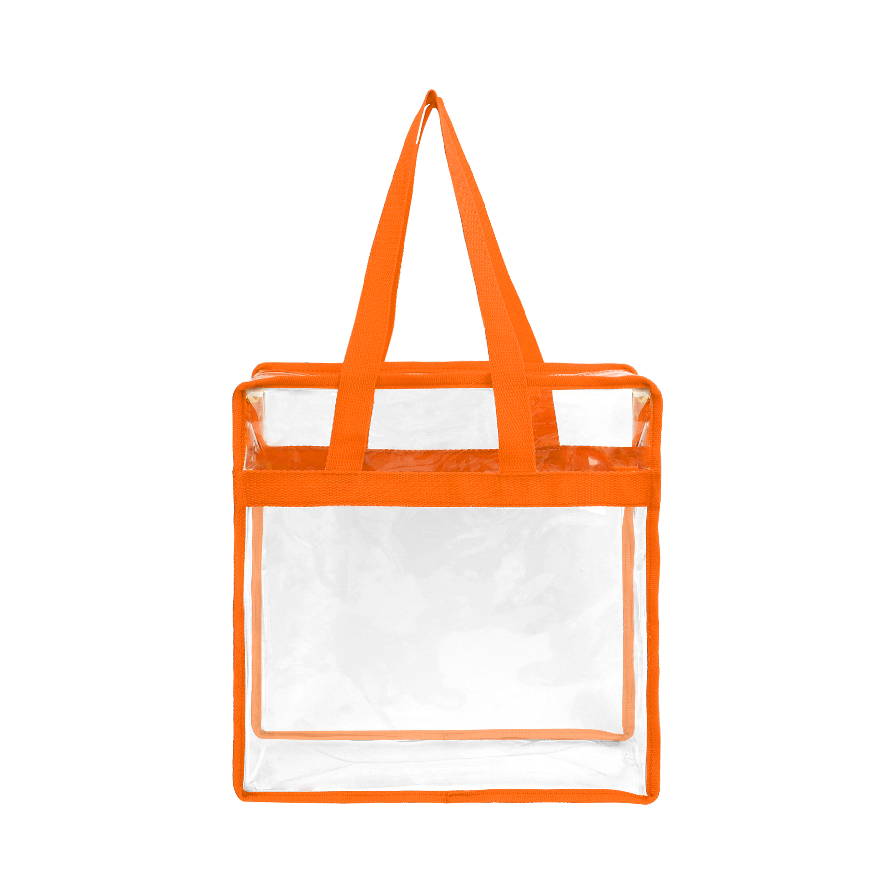 Stadium Approved Clear Zipper Tote Bag 37
