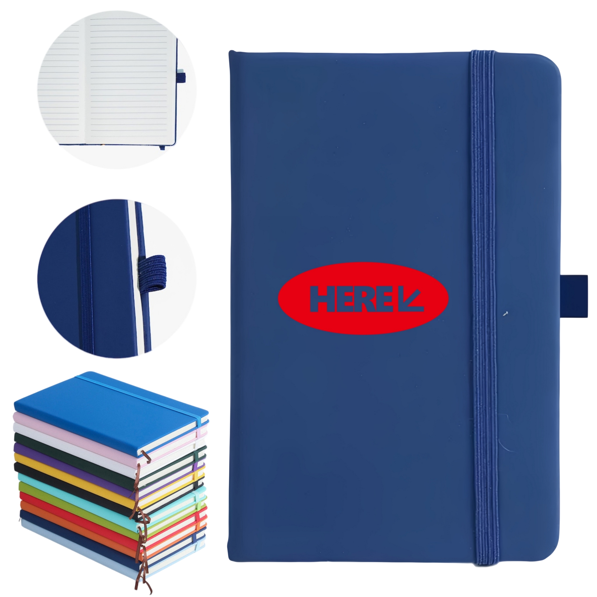A5 PU Elastic Band Journal 2