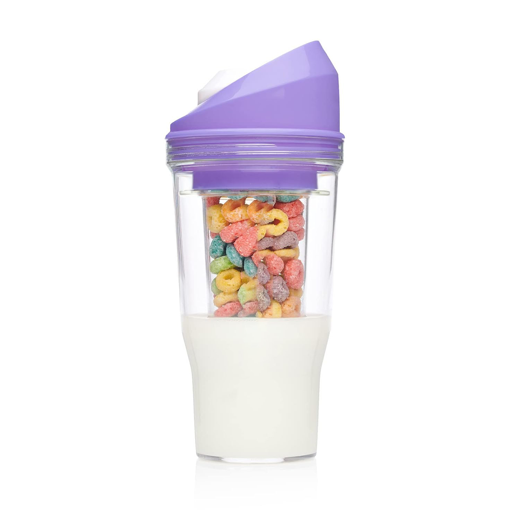 Portable Plastic Cereal Cup 19