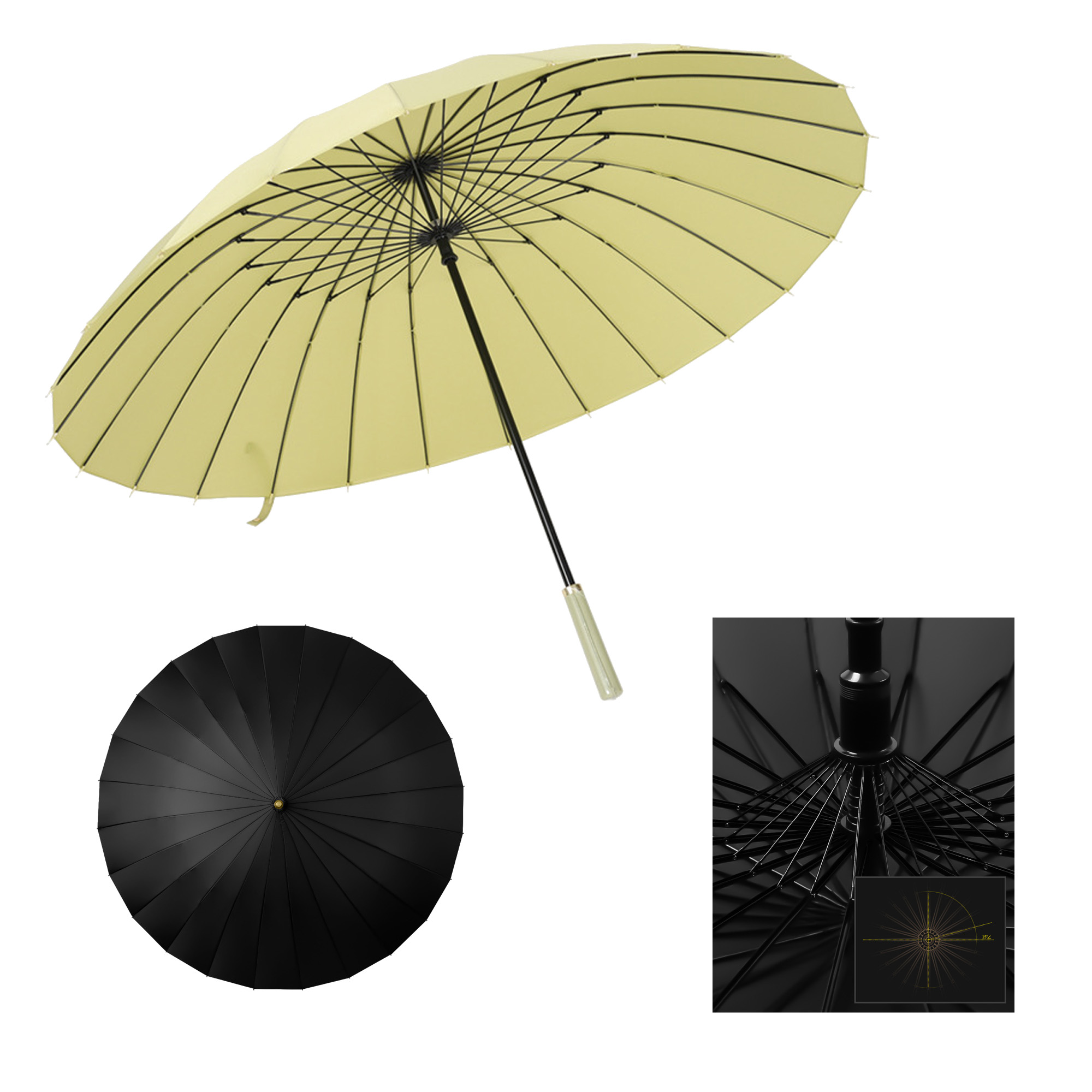 51" Arc Golf Umbrella 3