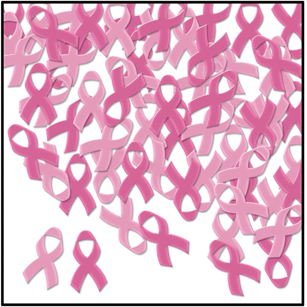 Fanci-Fetti Breast Cancer Awareness Pink Ribbons - 1 oz 2