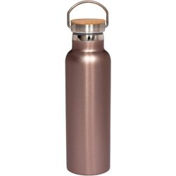 20 Oz. Double-Wall Bottle with Bamboo Lid - Thumbnail 5