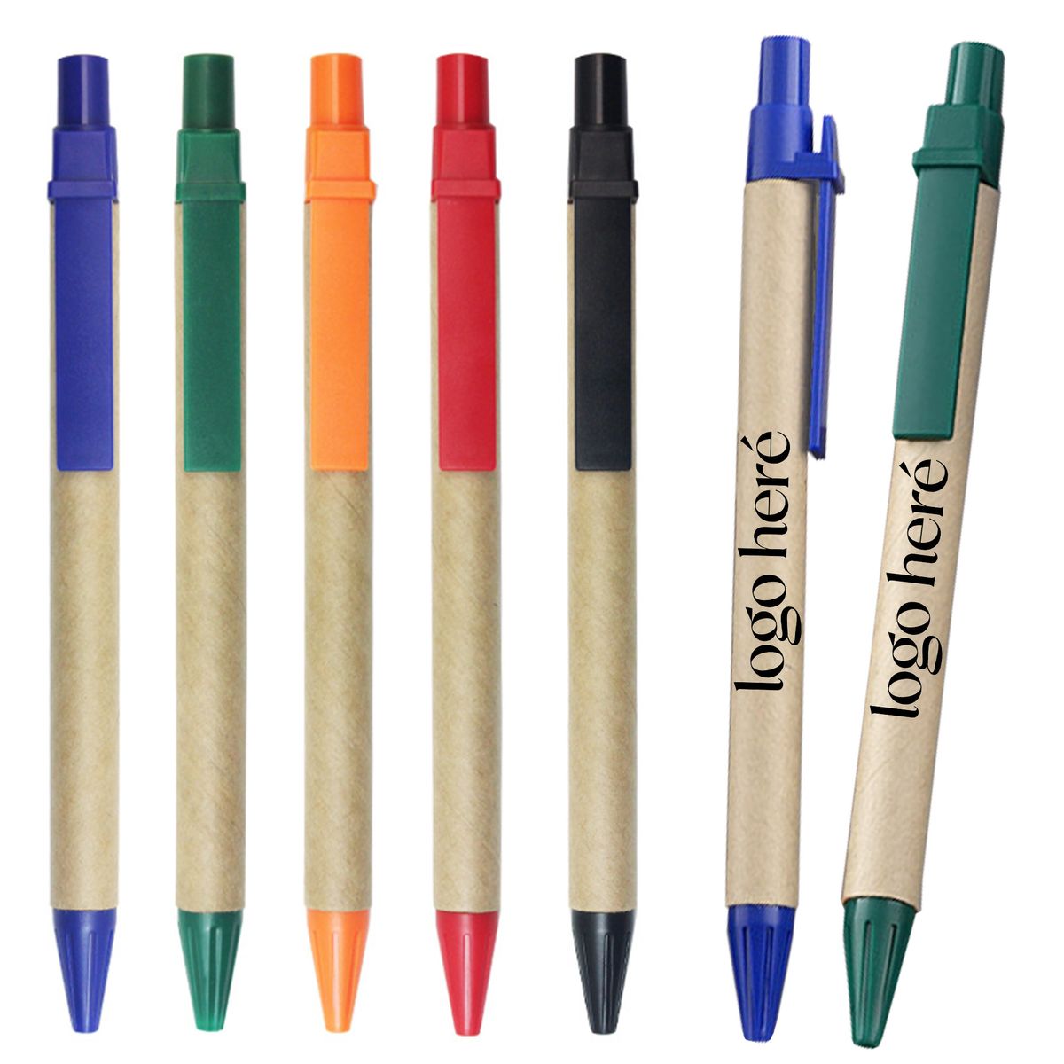 Custom Kraft Paper Ballpoint Pen